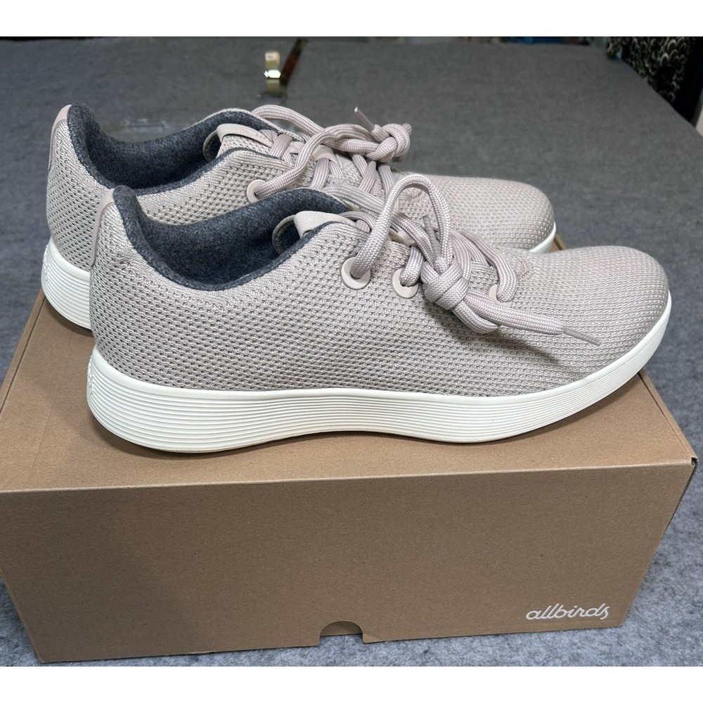 ALLBIRDS Men's Tree Runner Go Running Shoes Rugged Beige NEW in Box - Mens 13.5